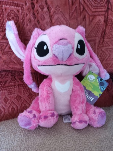 Bnwt disney stitch angel plush - disney,