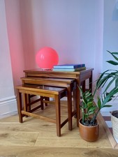 Smoked Glass Nest of Tables