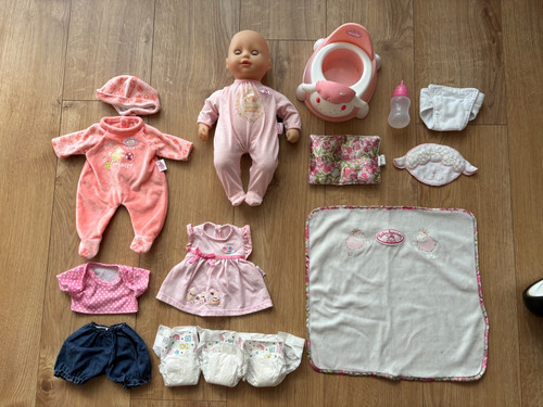 Baby annabell doll - baby,
