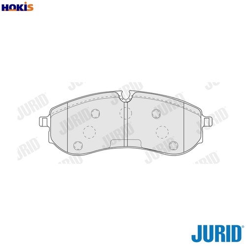 Brake pad set - pad,