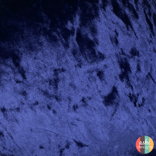 Crushed velvet fabric - crushed,