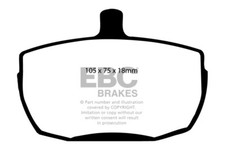 Ebc ultimax front brake - brake, pads