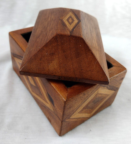 Trinket box wooden - wooden, jewellery