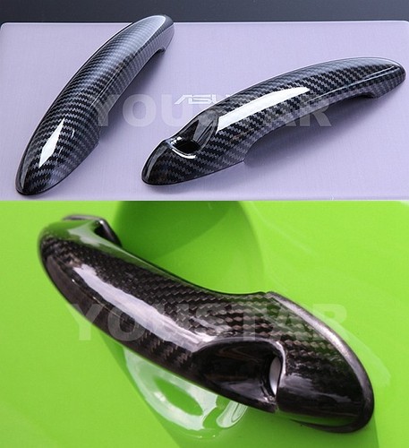 Carbon look door handle - 2x,