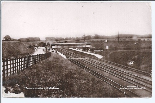 Original vtg rppc beaconsfield - rppc,