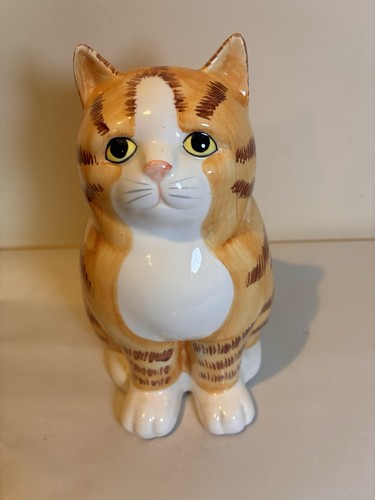 Fat ginger cat - fat, figurine