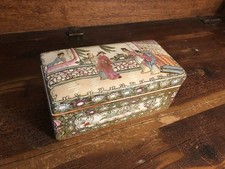 Antique Porcelain Chinese Trinket Box