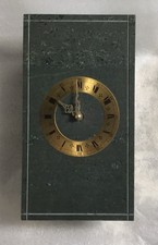 Polished Slate Wall Clock