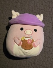ORGINAL SQUISHMALLOW PETER THE PINK PIG 7.5 INCH