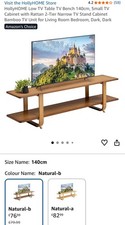 Low TV Table TV Bench 140cm