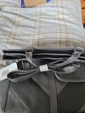 Nicole Brown Grey Leather