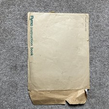 Original Instructions And Receipt For A Flynn Professional/Domestic 19” Mower.