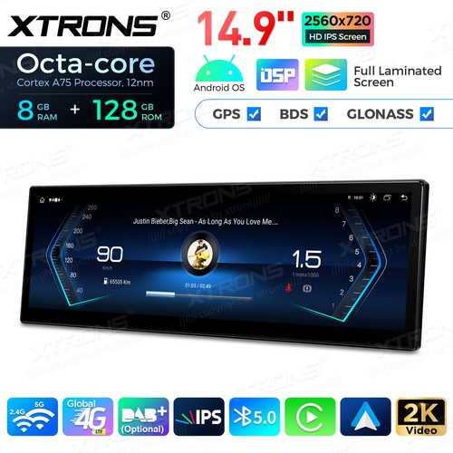 Android 14 car - 14.9", stereo
