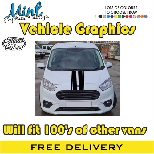 Ford transit bonnet - transit, stripes