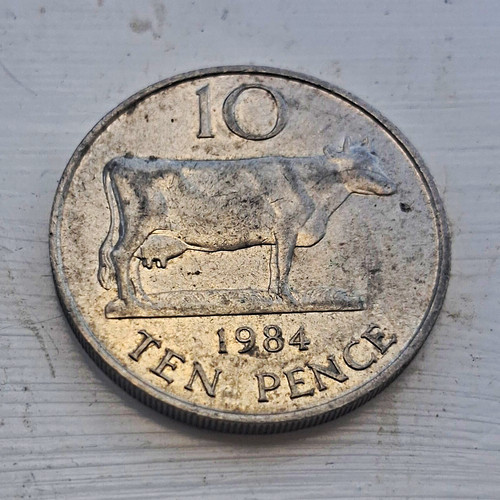 Guernsey 1984 10p - , ten