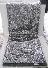 PORTFOLIO OPULENCE COLLECTION SILVER SEQUIN BED RUNNER   VGC