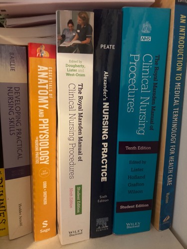 Adult nursing textbooks bundle