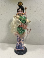 Vintage asian doll - asian, figure