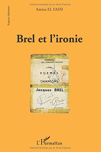Brel ironie french - l'ironie, (french