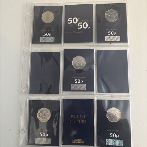 2019 50p coin - 5, certified