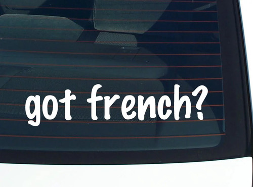 Got french car - got, bumper