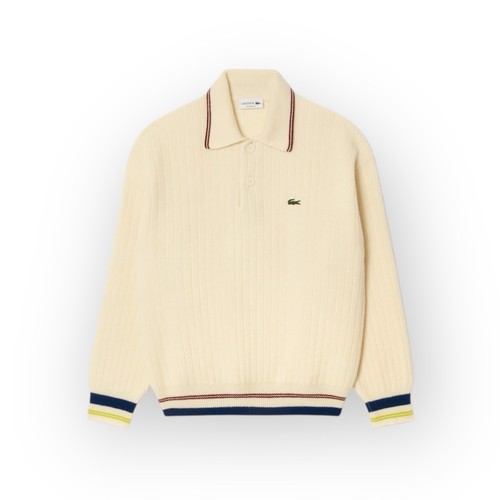 Lacoste retro tennis wool polo - tennis,