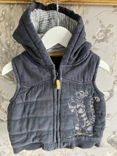 Disney’s Tigger Corded Hooded Gilet Bodywarmer/ Gilet Boys Clothing 6-9 Months