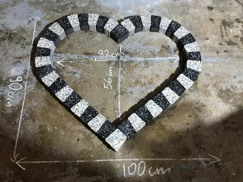 Granite heart tree - granite,