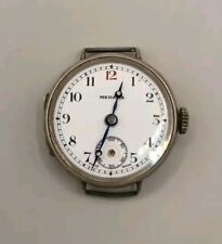 Antique Stockwell & Co Silver trench watch - Spares Repairs - 1924 - Medana Dial