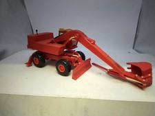 Vintage Plastic Construction Excavator Digger Broken Maine Arm  Needs Repair