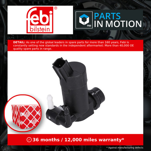 Washer pump fits - pump, ford