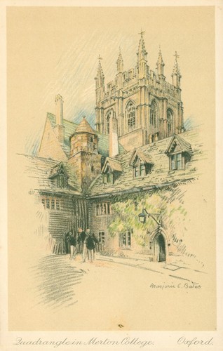 Oxford quadrangle merton - quadrangle,