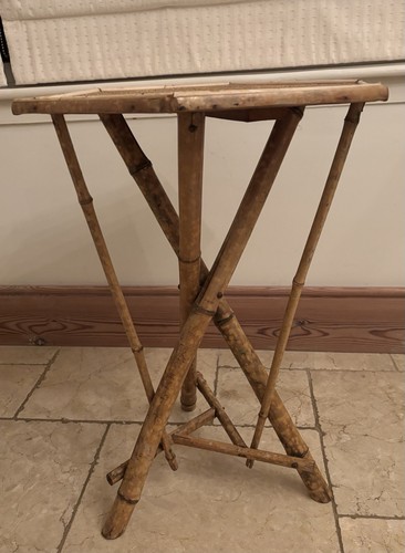 Antique victorian tiger bamboo - antique,