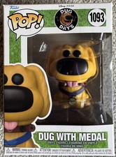 Funko Pop! Disney Pixar Dug Days Dug With Medal #1093 