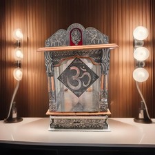 Hindu Temple Mandir  Puja Mandir Pooja Temple Oxidised Copper Small Temple