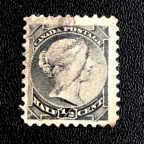 Canada 1889 stamp small - 1/2c, stamp-small
