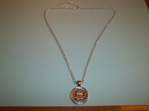 Sixpence coin silver curb - -,