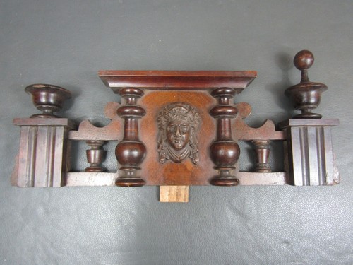 Vintage wooden vienna wall