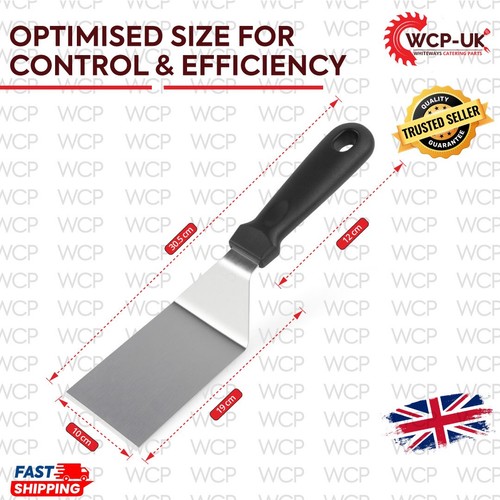Stainless steel spatula - steel,