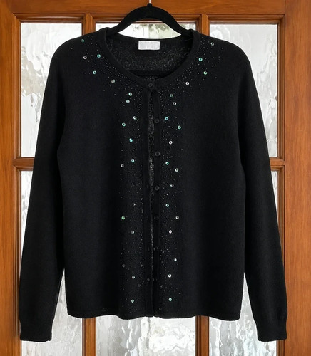 Anna morelle black - morelle, sequin