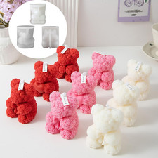 Rose Bear Silicone Mold, DIY