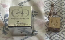 RARE Authentic Dior Swarovski JEWEL MAKEUP Rose Gold Dice CHARM no 623 in box