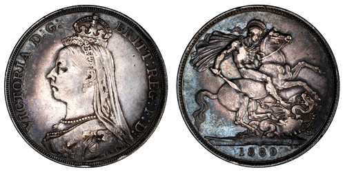 Great britain victoria - victoria, 1889