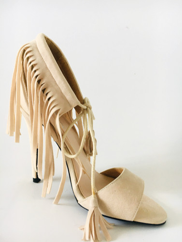 Bebo light beige faux suede - |,