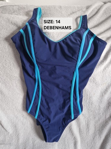 Ladies navy swimsuit - navy,