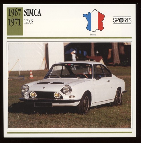 1967 1971 simca - -, 1200s