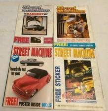 Street Machine Magazine 1989 Four Copy January April May September 1989 Hot Rod