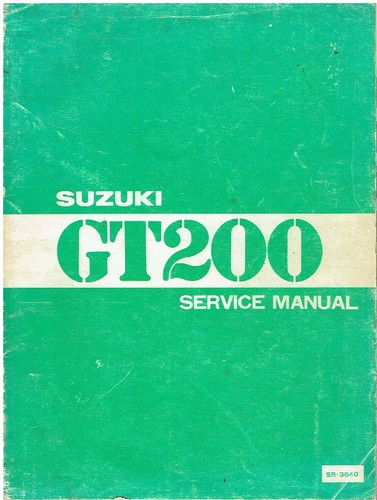 Suzuki gt200 gt200e - suzuki, original