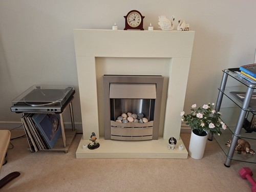 Mantelpiece and relaxing