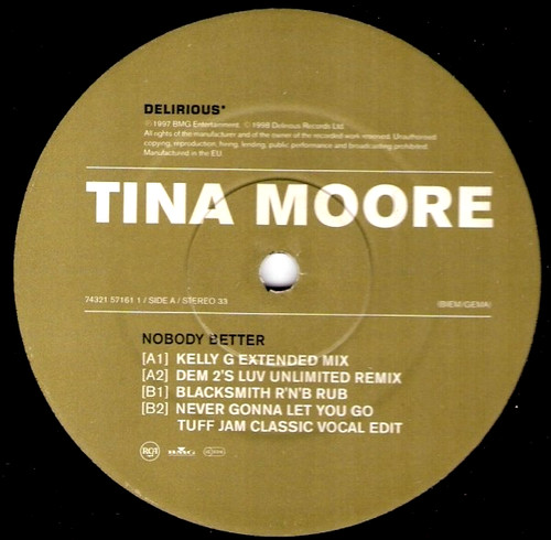 Tina moore never - tina, gonna